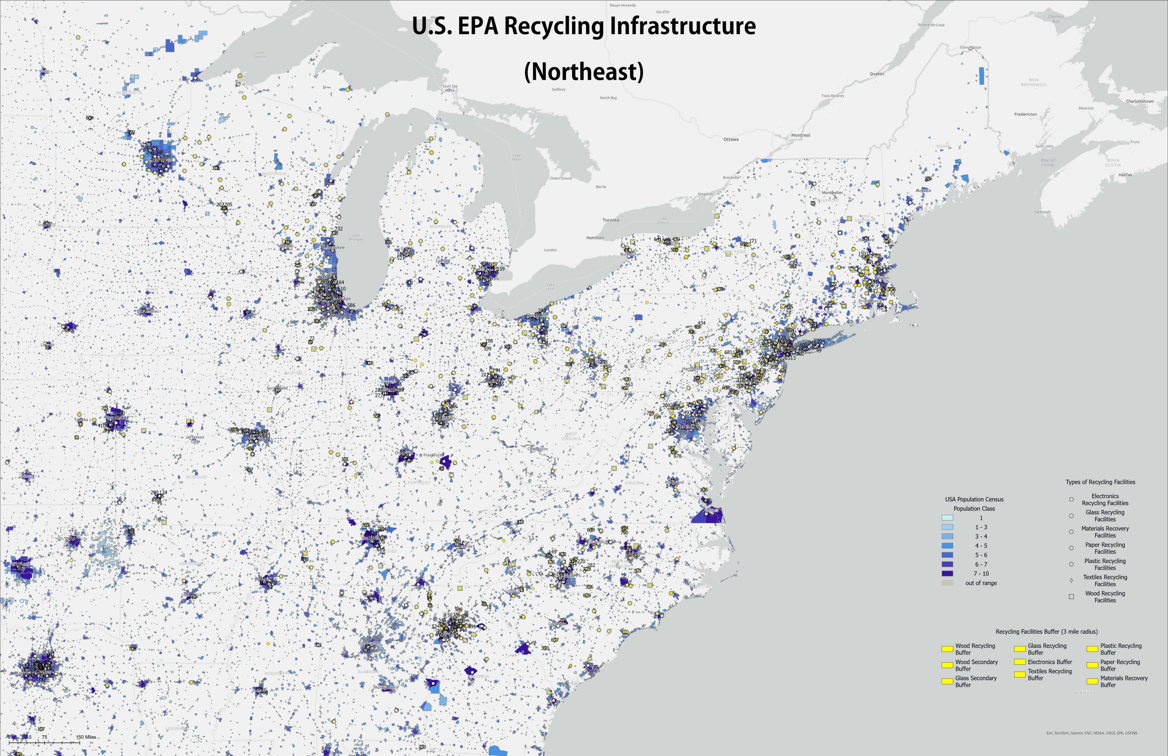 U.S. EPA Recycling Infrastructure